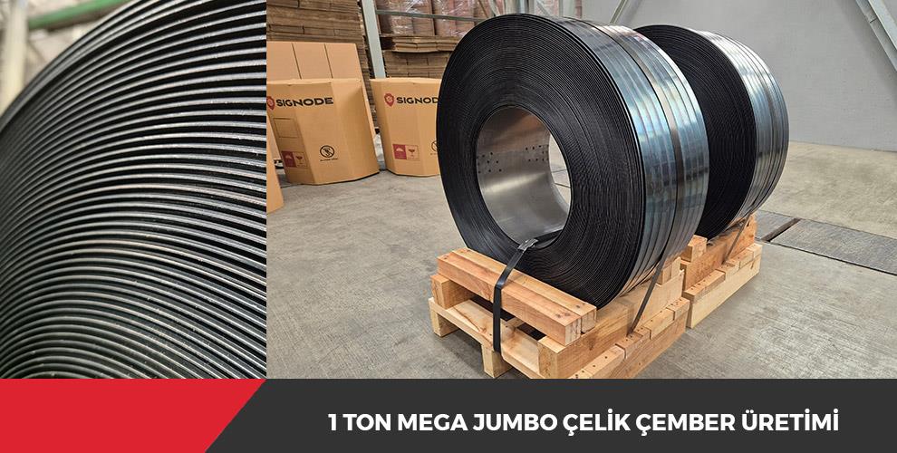 1 Ton Mega Jumbo Çelik Çember Üretimi
