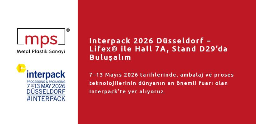 Interpack 2026 Düsseldorf – Lifex® İle Hall 7A, Stand D29’Da Buluşalım.